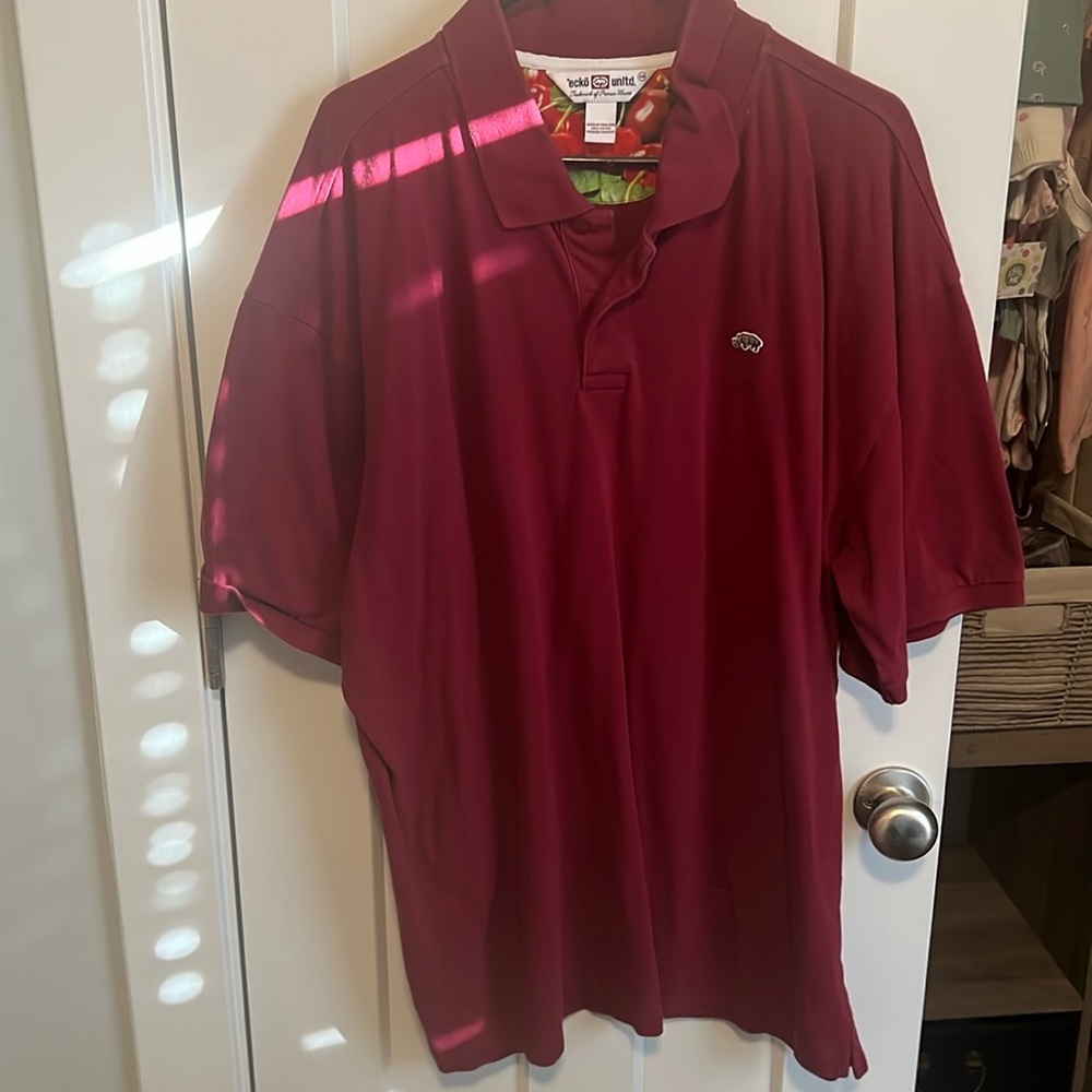 Ecko unltd 2xb polo maroon men’s